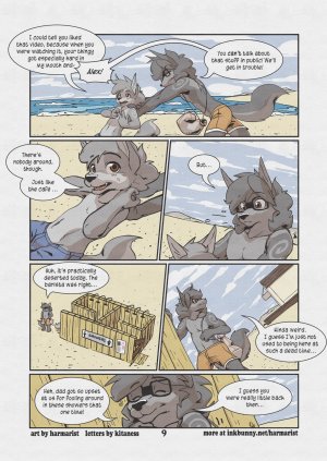 Sheath And Knife Beach Side Story - Page 10