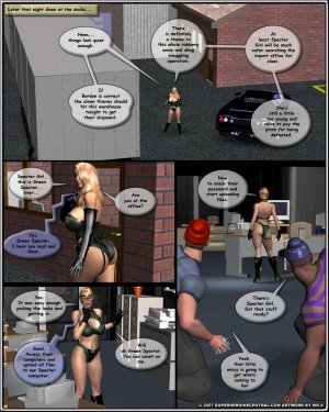 Green Speoter and Specter Girl- Circus of Terror - Page 9