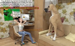 Animal Sex Fun -Incest Family 3D