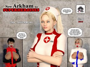 Power Girl Bondage Porn - New Arkham For Superheroines 1 - Humiliation and Degradation ...