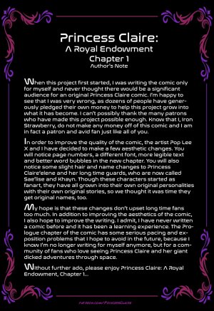 Princess Claire Ch.2 – A Royal Endowment (Pop-Lee) - Page 2