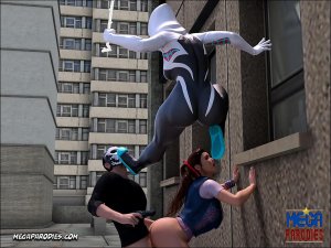 Spider Gwen X Rhino- Megaparodies - Page 5