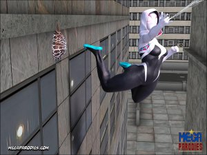Spider Gwen X Rhino- Megaparodies - Page 8