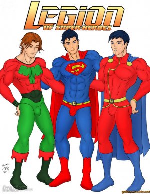 Legion-Of-Super-Heroes IcemanBlue Parody
