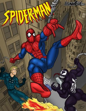 Spider-Man- Iceman Blue