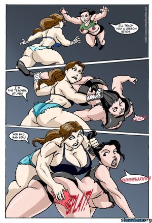 Lucha Libre XXX Part 4 & 7- Catfight - Page 2