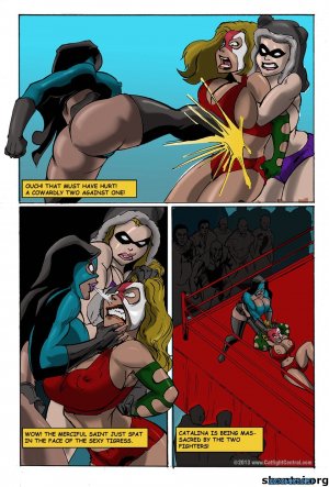 Lucha Libre XXX Part 4 & 7- Catfight - Page 9