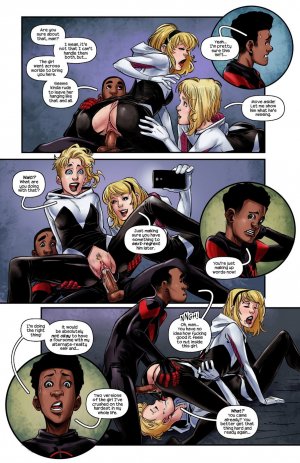 Tracy Scops- Weaving Fluids #3 (Spider-Man) - Page 5