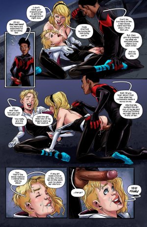 Tracy Scops- Weaving Fluids #3 (Spider-Man) - Page 7