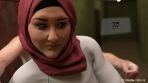 Naughty Hijab 3DX- Good Wife- VforVendettaV - Page 21