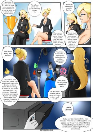 Pokemon – Cynthias Interview - Page 1