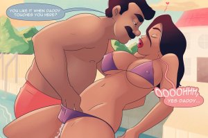 Father Time Porn - Father Time- Incest Pinups - blowjob porn comics | Eggporncomics