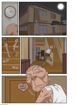 Mosquito Man - Kyojiri Tsuma Keiko to Zetsurin! Sukebe Jii - Page 2