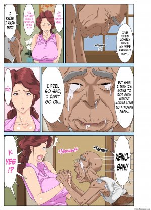 Mosquito Man - Kyojiri Tsuma Keiko to Zetsurin! Sukebe Jii - Page 12