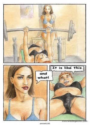 Mom And Son- Sexual Training - Page 9