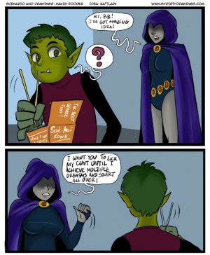 Halloween with BB and Raven (Teen Titans) - Page 2