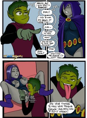 Halloween with BB and Raven (Teen Titans) - Page 3