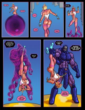 Power Girl Big Tits - Power Girl vs Darkseid- The Pit - big boobs porn comics ...