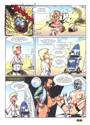 Star Warras Parody- Princess Leia - Page 6