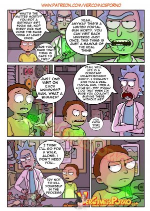 Rick and Morty- Pleasure Trip - Page 5
