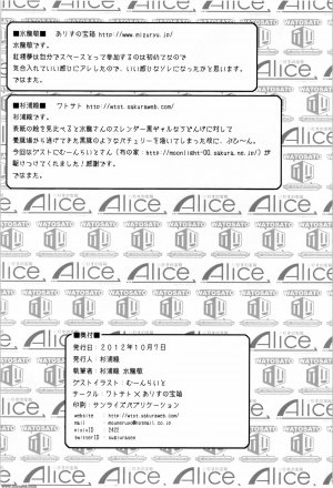 Alice no Takarabako - Mizuryuu Kei - Kuro Gal Gensokyo 2 - Page 18