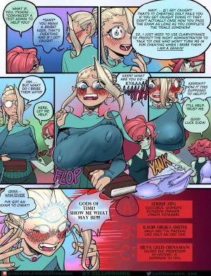 Nicktoons Porn Shemale Cartoon - Dungeon Exam by Zillionaire - Adventures porn comics | Eggporncomics