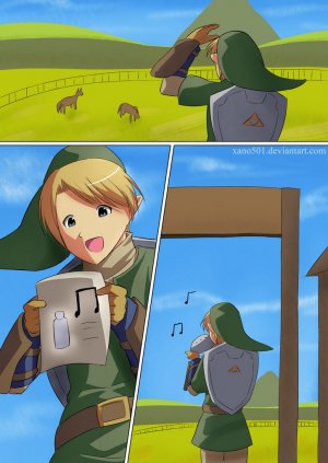 Zelda – The Milk Melody (Xano501) - Page 1
