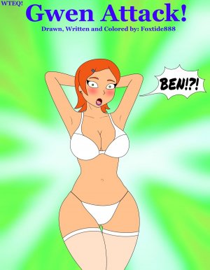 Gwen Attack- Original and White Lingerie Versions (Ben 10) - Page 5