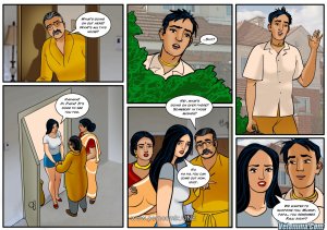 Velamma 50- Veena Cums Home - Page 3