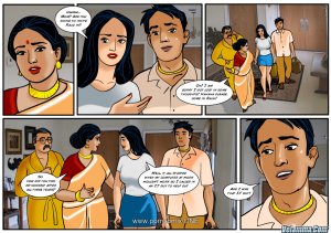 Velamma 50- Veena Cums Home - Page 5