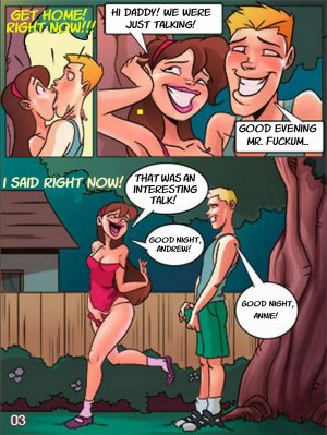 The fuckums family- Annie gets a good spanking - Page 3
