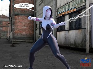 Spider Gwen X – Rhino 2 (Mega Parodies) - Page 8