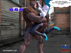 Spider Gwen X – Rhino 2 (Mega Parodies) - Page 14