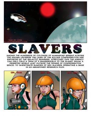 Slavers Action Babe Gold Si Fi Fiction - Page 2