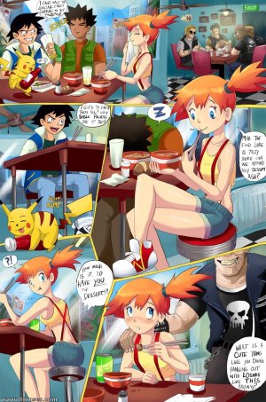 Fuckemon Misty gets wet - Page 2
