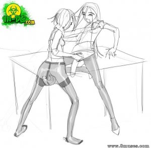 Sketches - Christine And Priya In The Library - Page 10