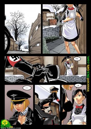 Nazi Amanda Vs Comrade Nicole - Innocent Dickgirls Comics porn comics |  Eggporncomics