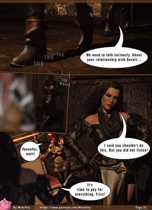 Triss and Yennefer: Punishment - Page 2