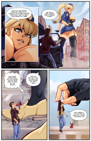 A Goddess Of Law- Giantess Fan - Page 9