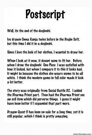 Crimson Hentai - Dragon Quest Doujinshi - Onna Kenja no Yudan - Page 45