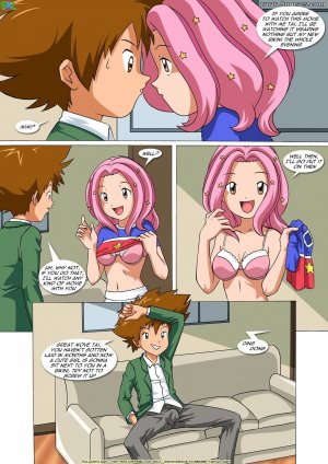 Digimon - Movie night at Tais - Page 5