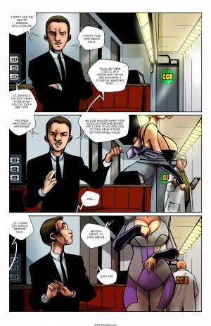 Giantess Containment Bureau - Issue 4 - Page 1