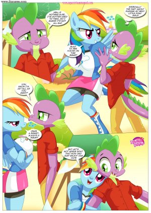 Rainbow Dashs game of Extreme PDA - Page 19