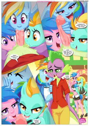 Rainbow Dashs game of Extreme PDA - Page 27