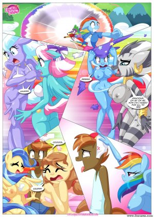Rainbow Dashs game of Extreme PDA - Page 32