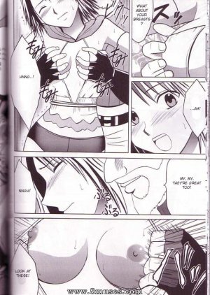 Crimson Hentai - Final Fantasy X-2 Doujinshi - Yuna Rikku Double Hard - Page 37