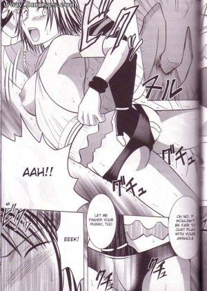 Crimson Hentai - Final Fantasy X-2 Doujinshi - Yuna Rikku Double Hard - Page 44