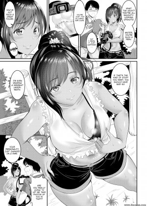 Kasugano Tobari - Taking a Break With a Suntanned Girl - Page 3