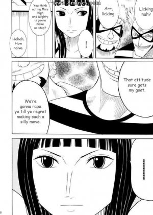 Crimson Hentai - One Piece Doujinshi - Robin Hard - Page 7
