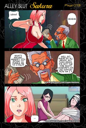 Super Melons- Alley Slut Sakura - Page 15